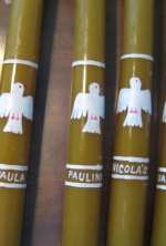 Velas Trinidad bautizo